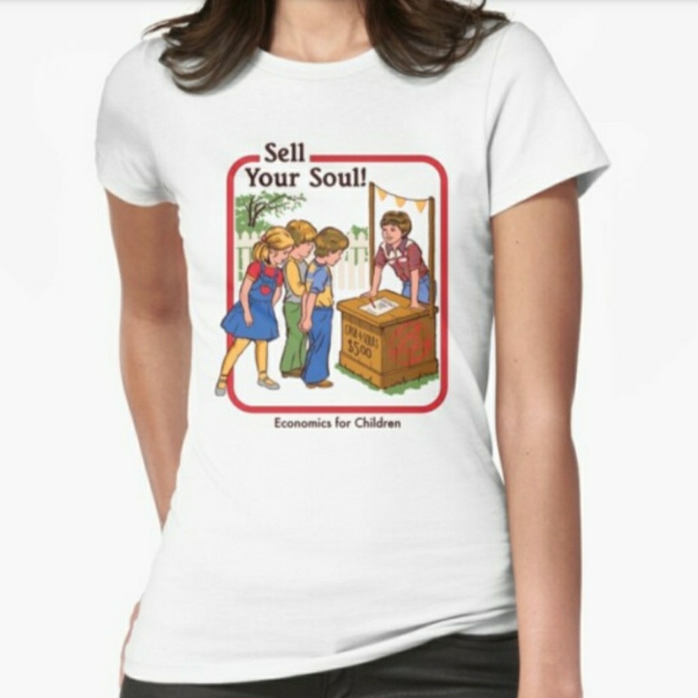MISC TOPS | "Sell Your Soul" Graphic Tee!